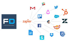 Підключіть FormDesigner до сотень інших програм за допомогою Zapier
